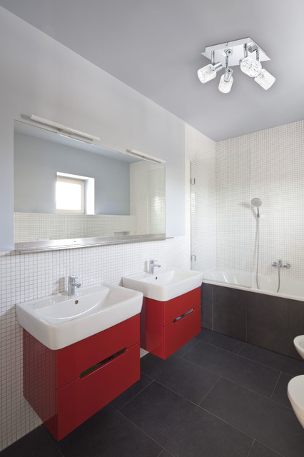 Eglo 30617A Donori Chrome Multi Spotlight contemporary-bathroom
