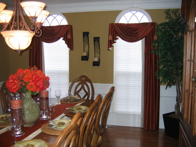 houzz dining room drapes