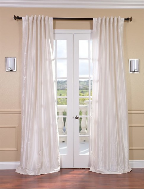 White Frilly Shower Curtain Orange Curtain Panels