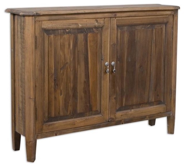Uttermost Altair Reclaimed Wood Console Cabinet - modern ...