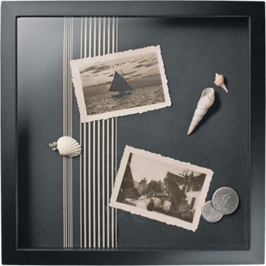 Room Essentials Shadowbox Frame, Black modern-frames