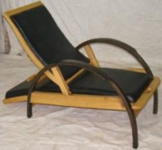 Bent wood chairs. contemporary-living-room-chairs