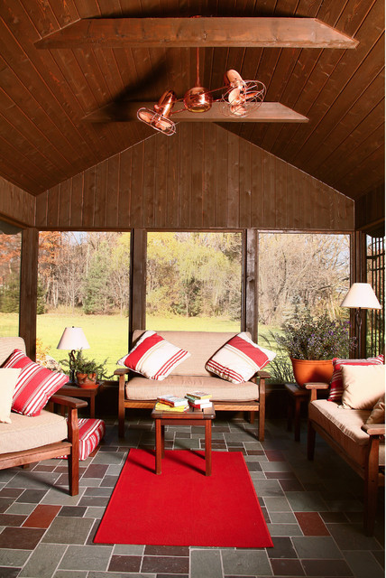 Matthews Fan Company DD-CP-MTL Duplo-Dinamico Copper Ceiling Fan rustic