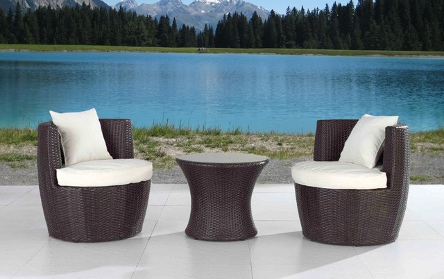 modern outdoor patio furniture sets - home design ideas