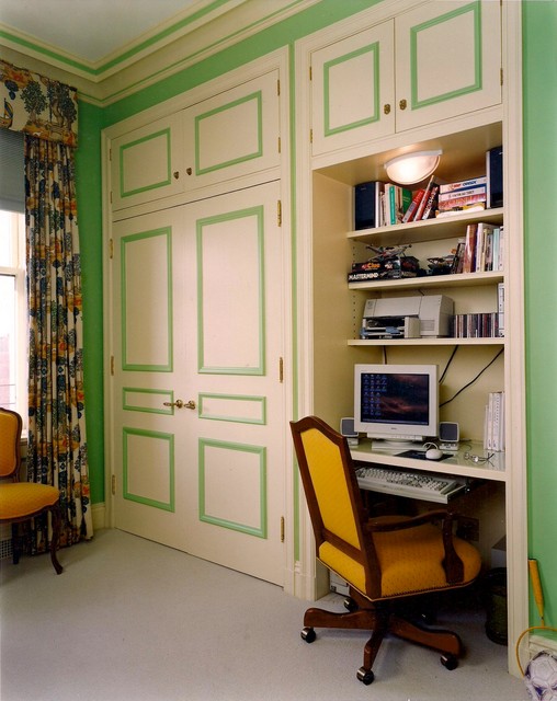 Fifth Avenue Apartment eclectic bedroom