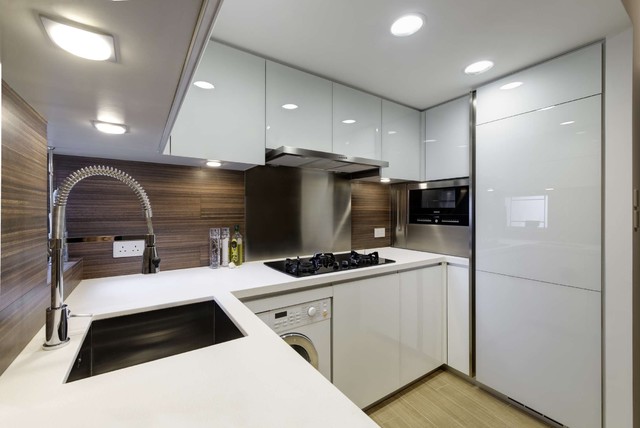 Kitchen Small Modern design Apartment Small  Apartment For interior  Ideas apartment  houzz ~ small warm