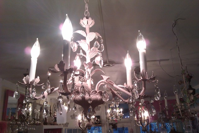 Crystal Leaf Chandelier