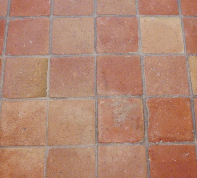 French Terracotta Red Tiles Square  Eclectic  Wall And Floor Tile  new york  by Second Shout Out