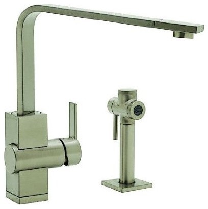 Blanco Ziros Kitchen Faucet Single Lever Handle with Side Spray ...