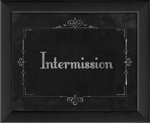 1920s movie intermission