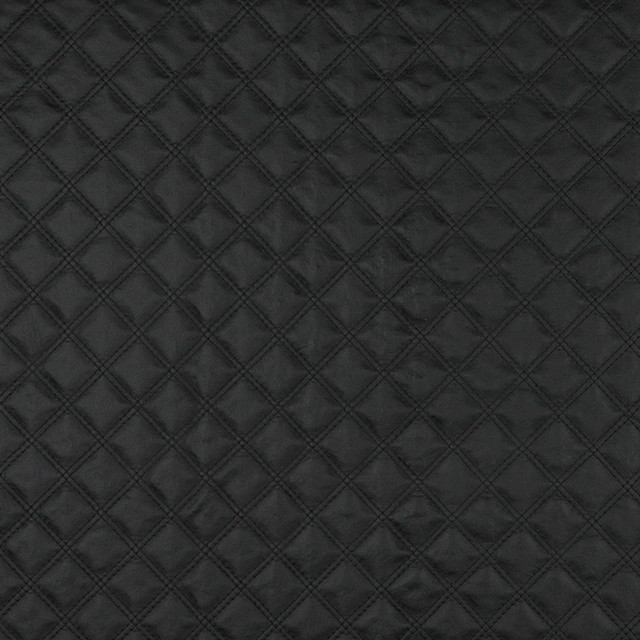 Matte Diamonds Upholstery Faux Leather By The Yard Contemporary