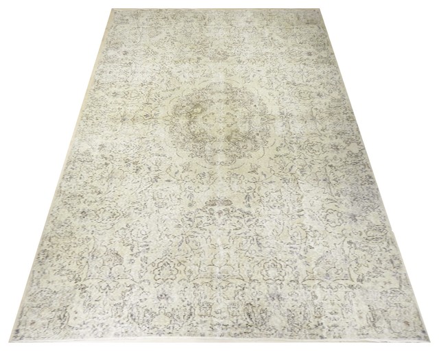 Overdyed Vintage Handmade Turkish Rugs beach-style
