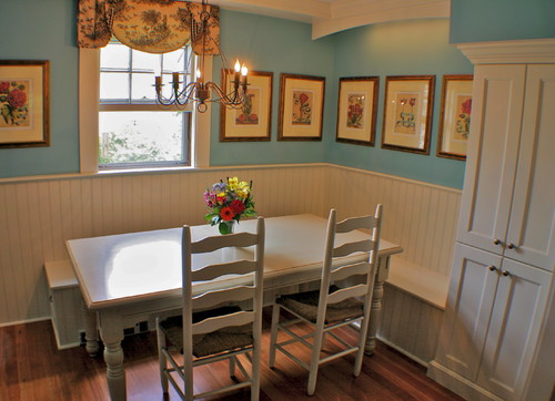 Length of Kitchen table with bench - Houzz