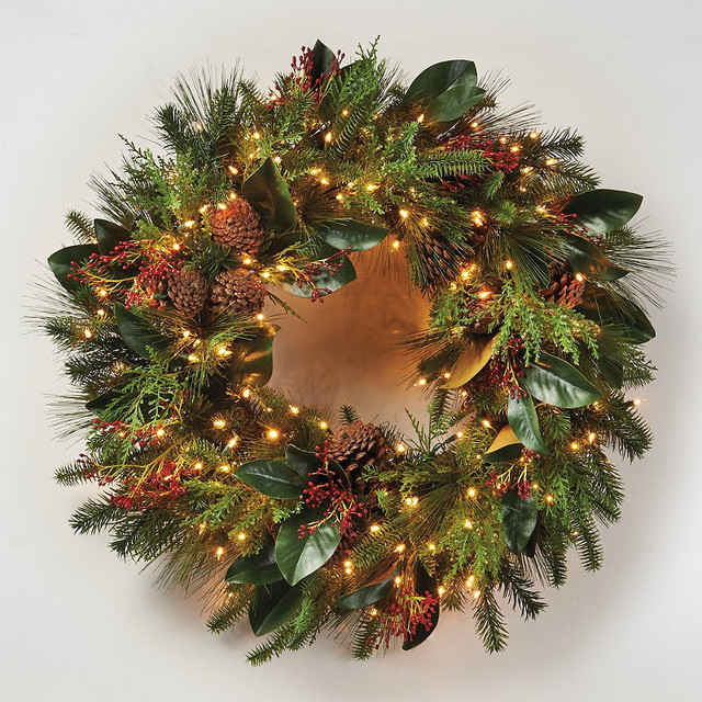 florist s choice pre lit christmas wreath frontgate florist s choice pre lit christmas wreath frontgate