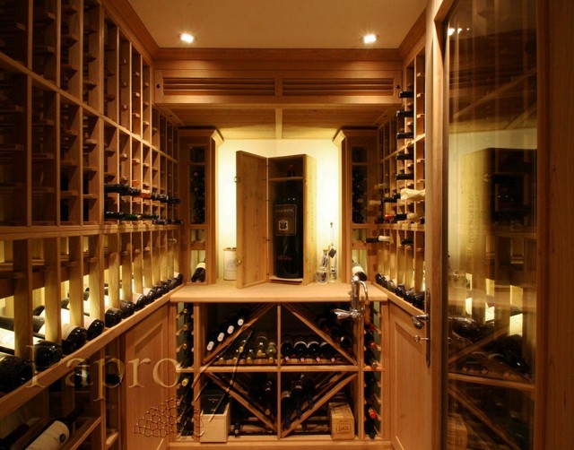 Small Space Wine Cellar traditional wine cellar