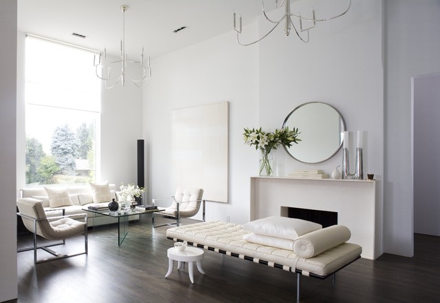 Beautiful Minimalist Home - modern - living room - denver - by ...