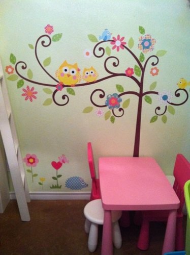 Baby's Nursery and Children's Bedroom - One Mural, Many Walls