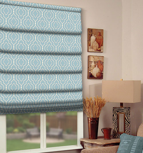 roman blicds, blinds, roller blibds, blue, light blur