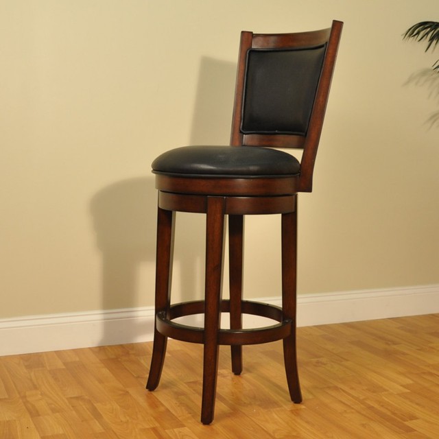 Guinness 30 In Swivel Bar Stool With Back
