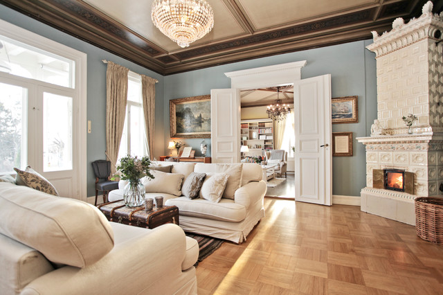 Bestumveien traditional living room