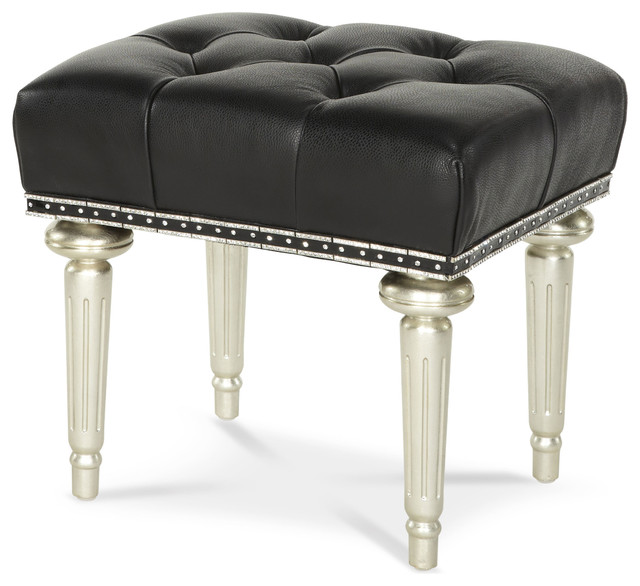 Hollywood Swank Vanity Bench - Contemporary - Upholstered Benches - by ...