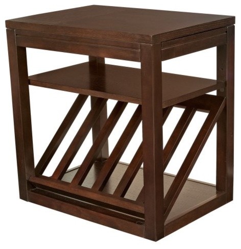 hammary chairside table