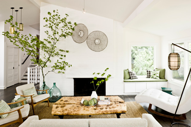 contemporary living room by Jessica Helgerson Interior Design