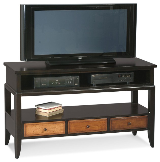 Bassett Mirror Co T2026590EC Posh Entertainment Console Transitional