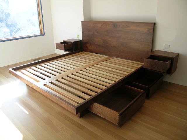 Download Plans Platform Bed With Storage Drawers