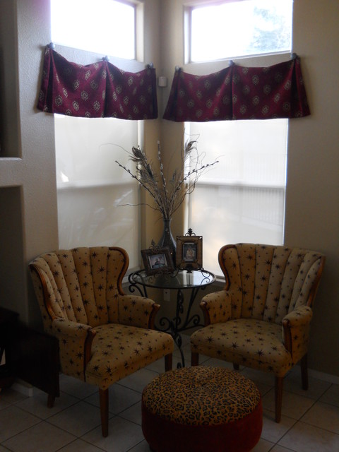 T. Olivas Sitting Area window-treatments
