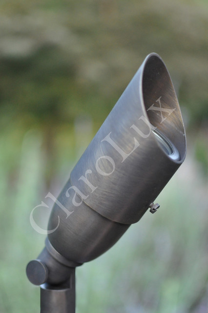 CL-BL23-III LED Brass Bullet Light - tropical - outdoor lighting ...