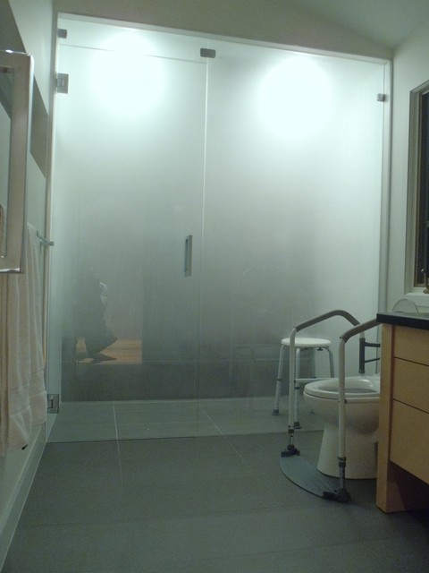 Showers for Seniors modern-bathroom