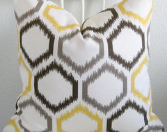 Decorative pillow Cover, Ikat By chicdecorpillows eclectic pillows