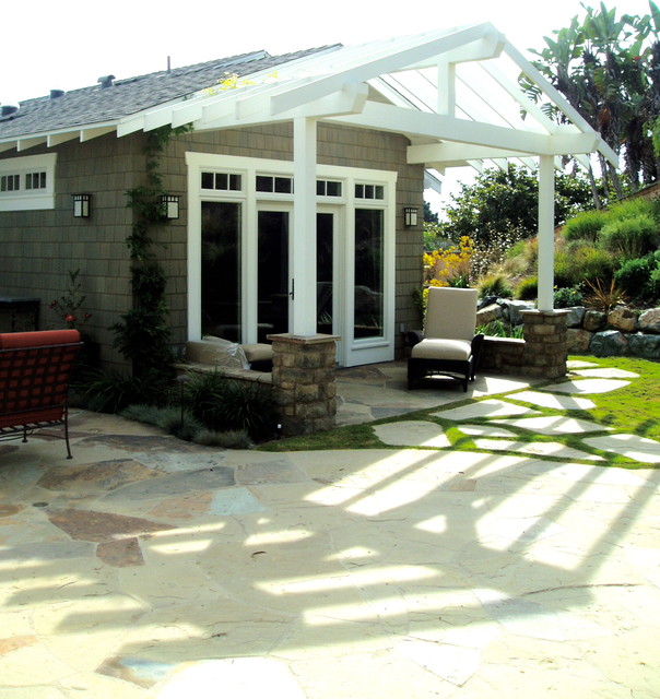  terrace retaining walls - Craftsman - Garage And Shed - san diego - by