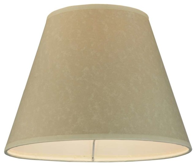Meyda Lighting 9"W X 7"H Natural Paper Replacement Shade, Natural Paper