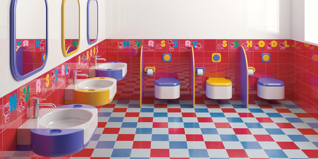 Asian Bathroom Tile