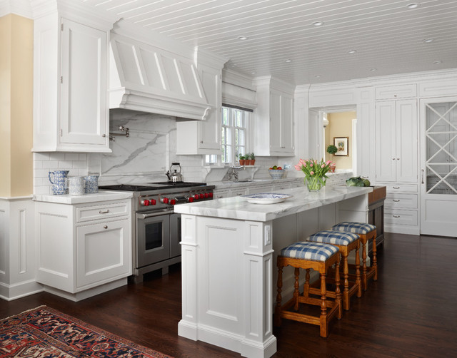  White  Traditional  Kitchen  denver  by Exquisite Kitchen Design