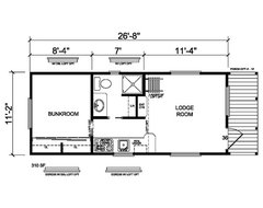 ... 24x32 garage 24x32 cabin w loft plans package blueprints material list