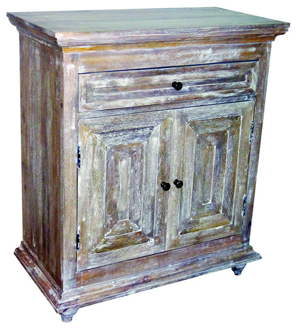 Yosemite Home Decor Distressed White Sideboard Contemporary Buffets