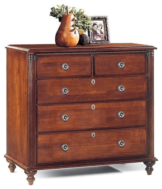 Durham Furniture Savile Row Junior Chest in Victorian Mahogany