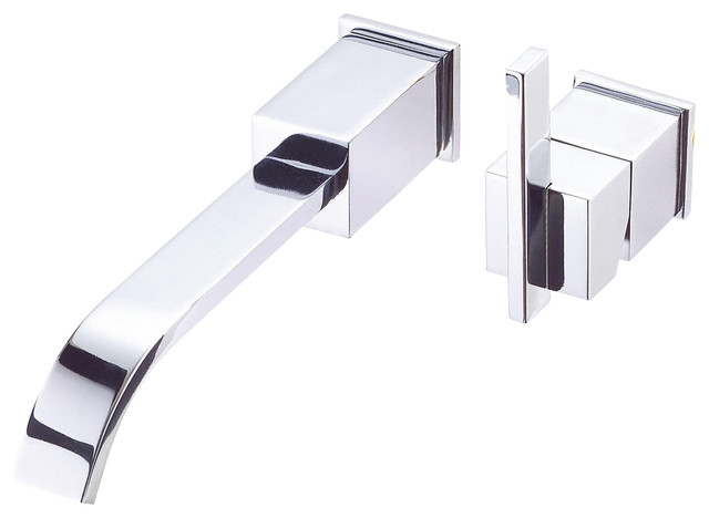 ... ? Single Handle Wall Mount Lavatory Faucet modern-bathroom-faucets