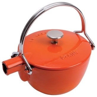 Orange Tea Kettle