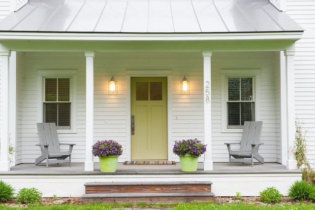 Fabulous PreFab - farmhouse - porch - other metro - by Mary Prince
