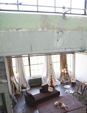 Loft Living living room