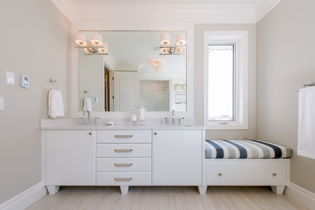 traditional bathroom by Maison Fine Homes & Interior Design