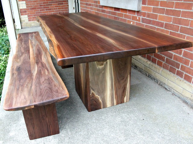 Live Edge Walnut Dining Table