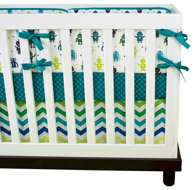 Robot Baby Bedding Crib Sets Design Ideas Robot Baby Bedding Crib Sets Designs