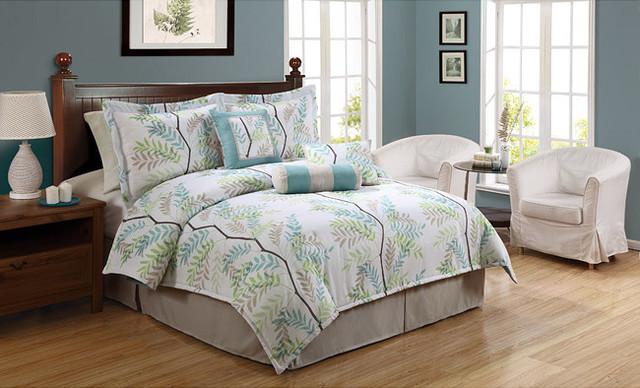 Trinity Tree Twin Comforter Set - traditional - sheet sets - - by ...