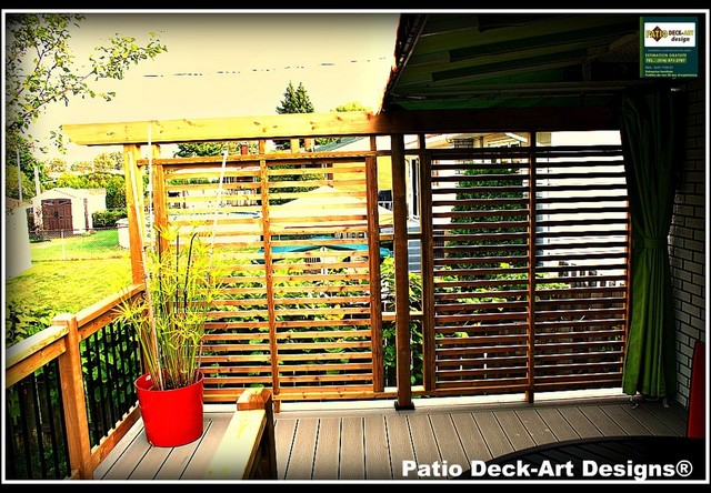 PATIO DECK-ART DESIGNS OUTDOOR LIVING contemporary deck