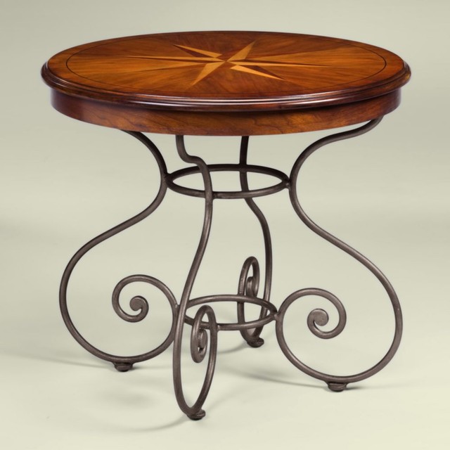 maison by ethan allen dominique end table Traditional Side Tables